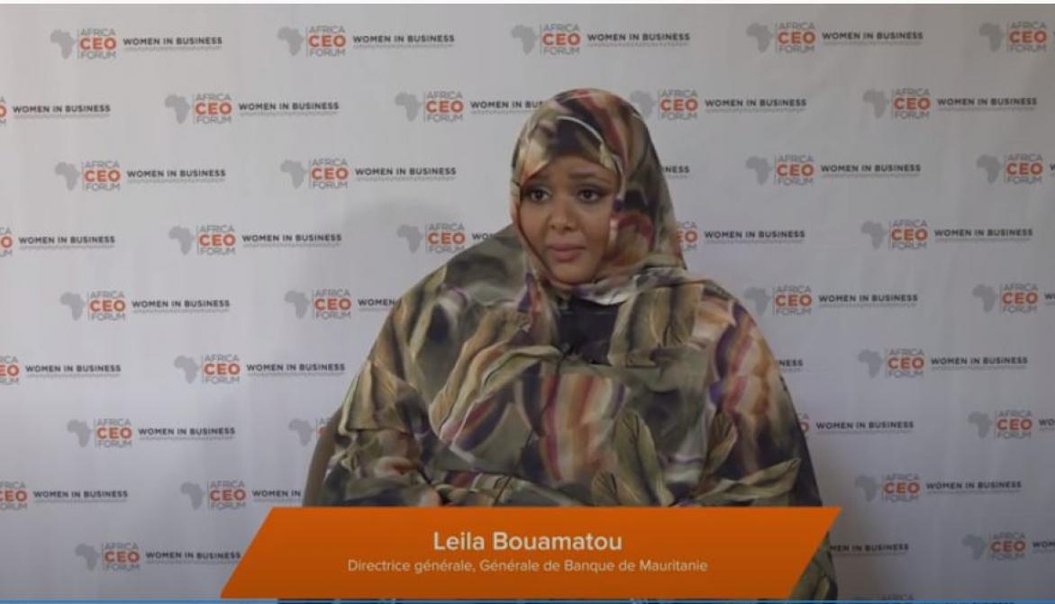 "Entretien avec Dr Leila Bouamatou/ Africa CEO Forum 2019 ""Women in business"" (19)"